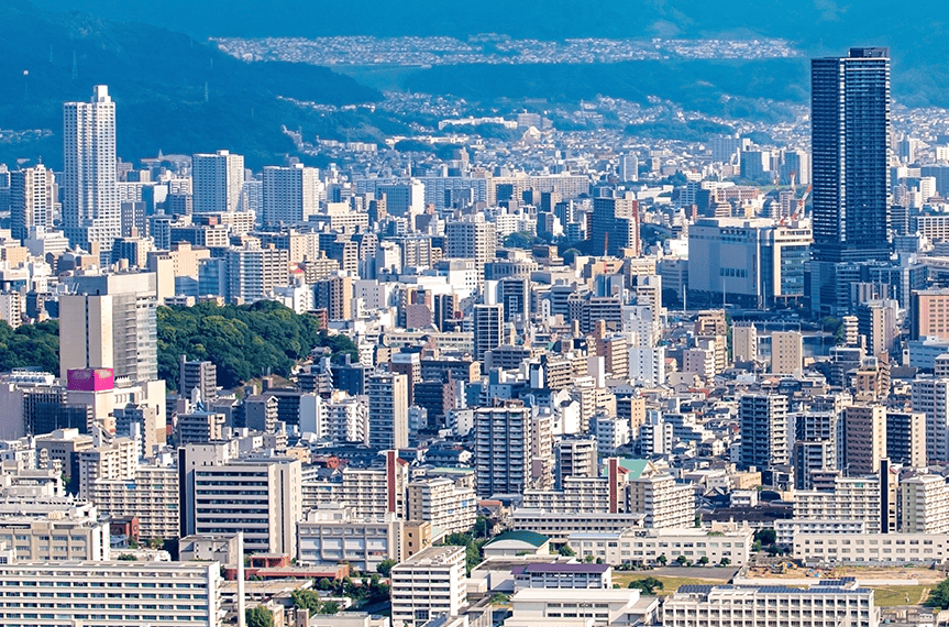 広島市の空撮