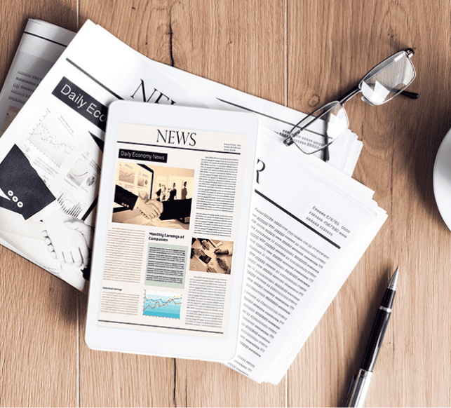 新聞や雑誌